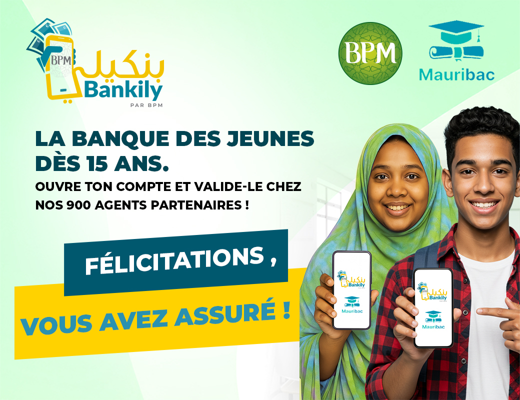 Bankily - Félicitations pour votre réussite